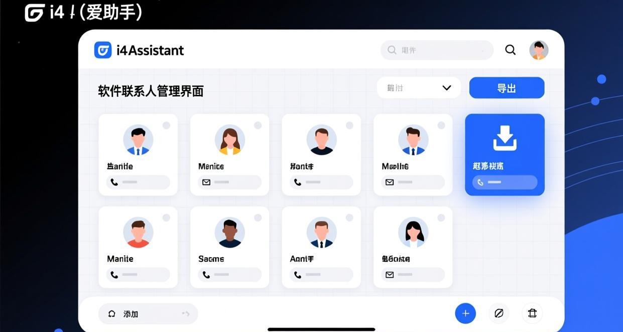 爱思助手通讯录导出功能入口