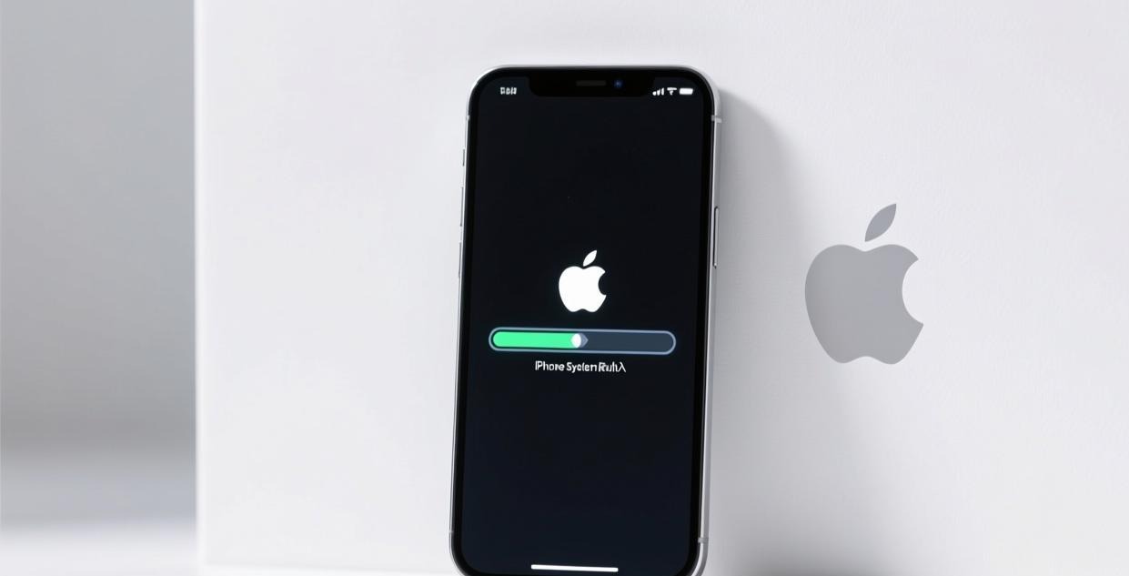 iPhone刷机进度条显示
