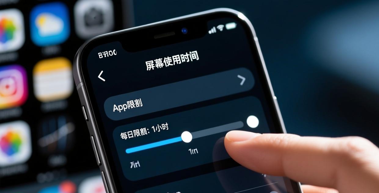 屏幕使用时间限额设置