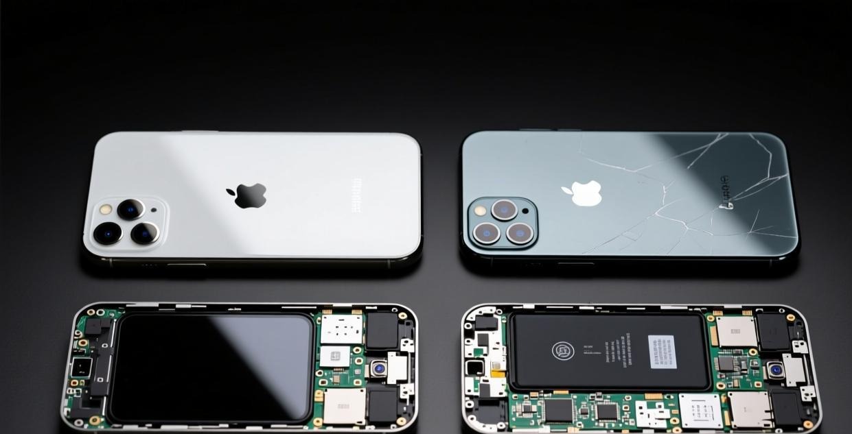 翻新机与正品iPhone外观对比