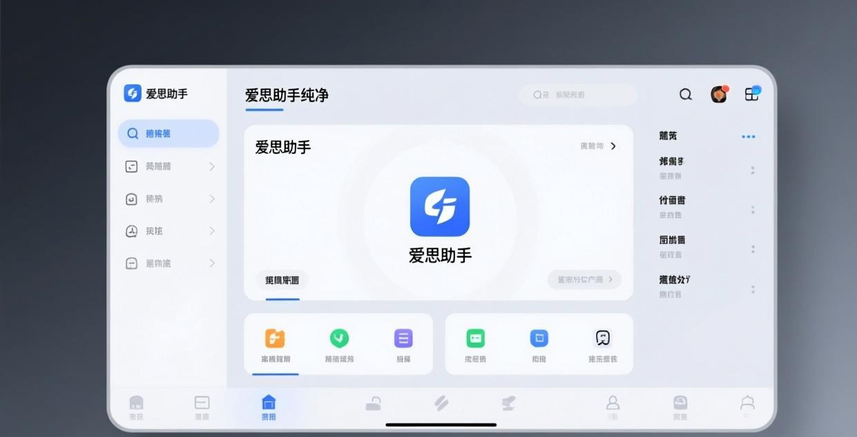爱思助手纯净界面无广告