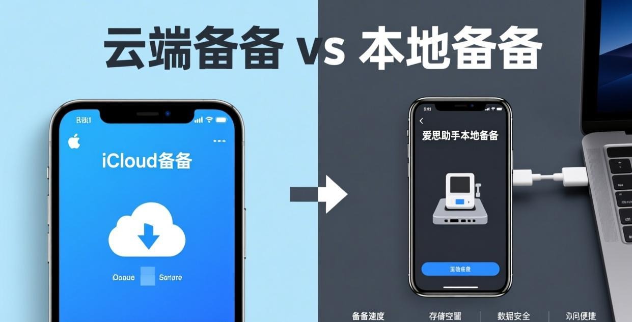 iCloud与本地备份对比
