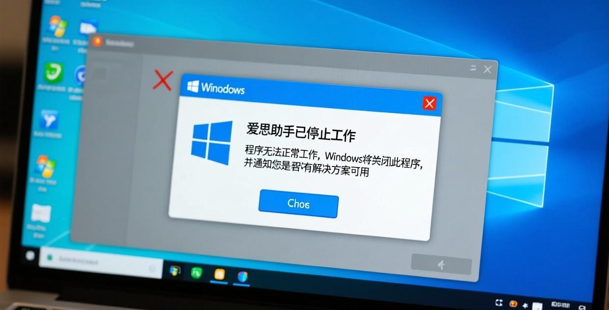 爱思助手已停止工作崩溃