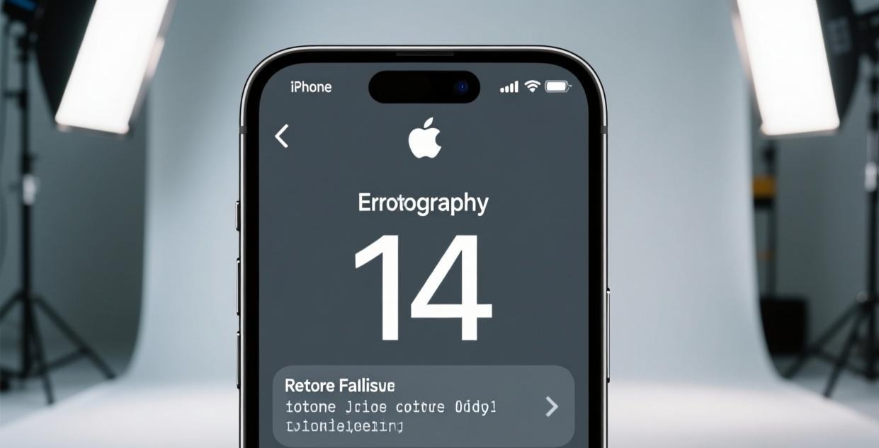 iPhone错误代码14恢复失败
