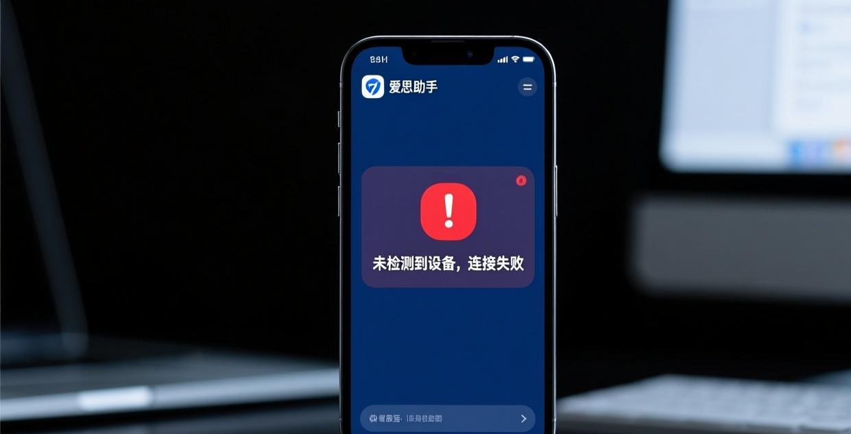 爱思助手未检测到设备
