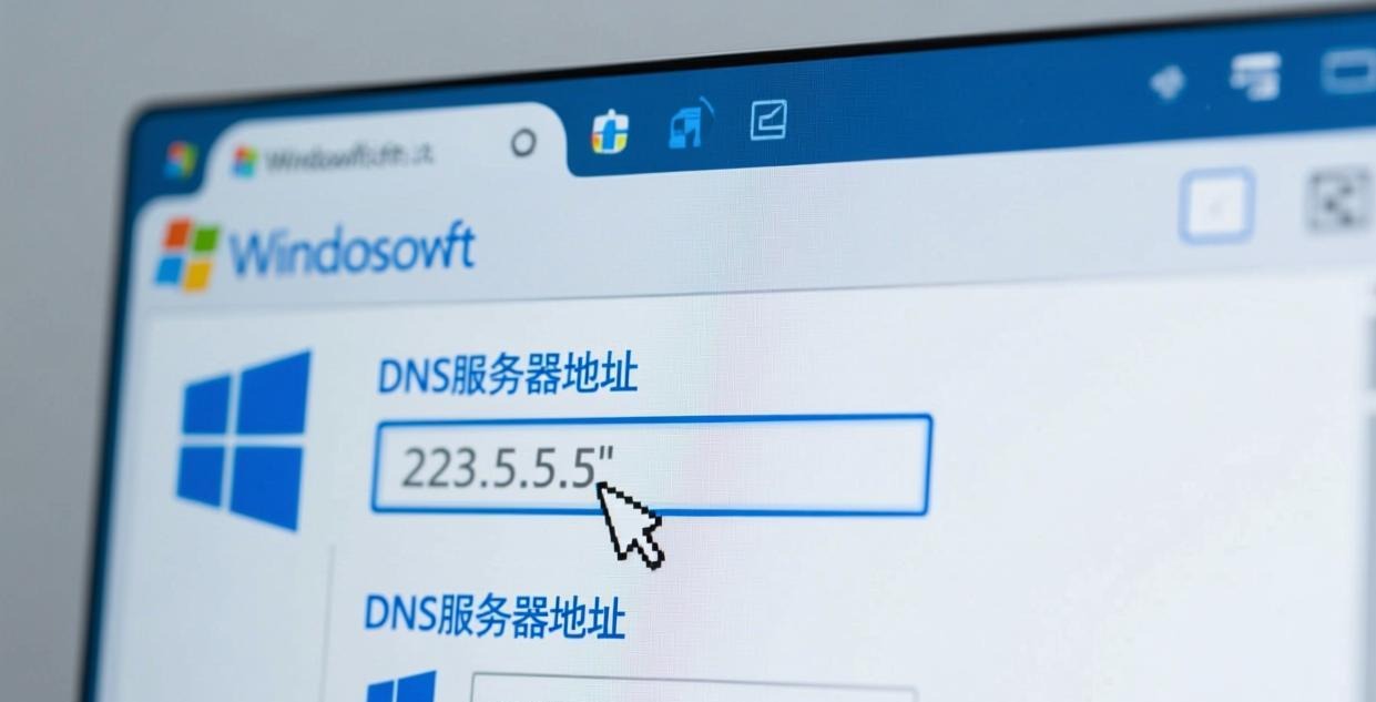 Windows DNS设置更换